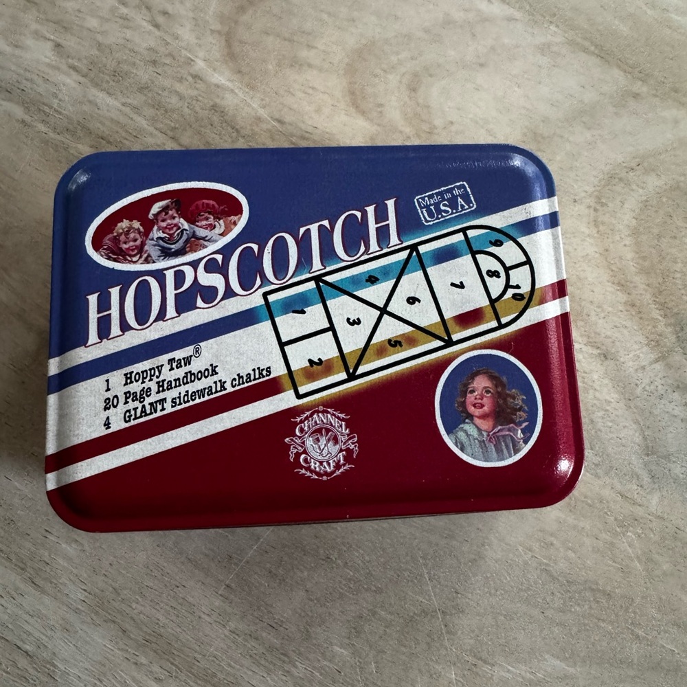 Vintage Hopscotch Game Tin 2000